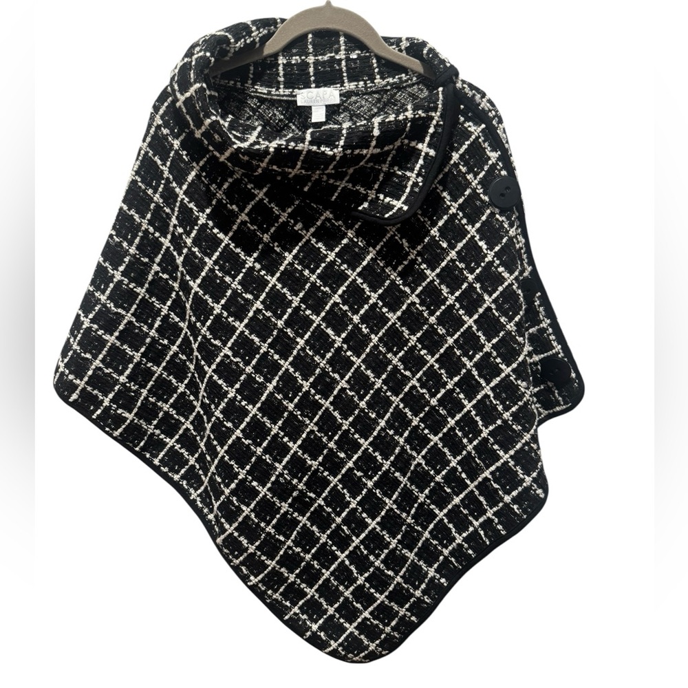 SCAPA LAUREN PERRE Windowpane Pancho